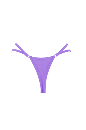 Mini thong double straps panty / DOUBLE STRING LILAC,BOTTOMS - EXES LINGERIE
