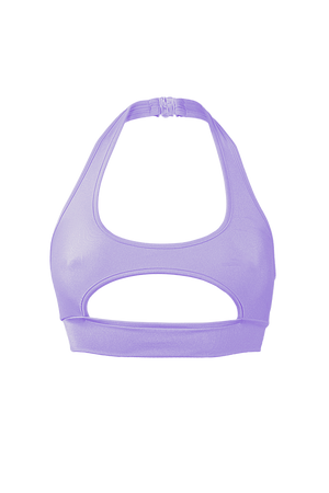 TOP NINA / Sexy Cut-out Top / LILAC - EXES LINGERIE