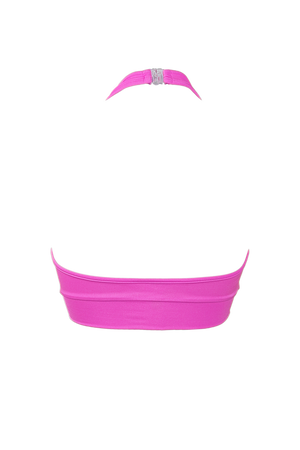 TOP NINA / Sexy Cut-out Top / NEON PINK - EXES LINGERIE