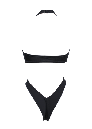Sexy Wrap Tie Cut Out One Piece / NINA BODYSUIT PRISMA - EXES LINGERIE
